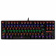 Teclado Mecânico Gamer Redragon Daksa, Rainbow, Switch Azul, ABNT2 - K576R-1 (PT-BLUE)