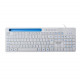 TECLADO MULTIMIDIA OFFICE MULTILASER COM APOIO PARA SMARTPHONE TECLAS SILENCIOS USB BRANCO - TC263 TECLADO MULTIMIDIA OFFICE MULTILASER COM APOIO PARA SMARTPHONE TECLAS SILENCIOS USB BRANCO - TC263