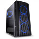 Gabinete Gamer PCyes Atmos, 4 Fans, Lateral de Vidro Temperado, LED Azul, Preto - ATPTAZ4FCV 33873 Gabinete Gamer PCyes Atmos, 4 Fans, Lateral de Vidro Temperado, LED Azul, Preto - ATPTAZ4FCV 33873