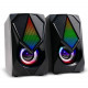 Caixa de Som Gamer Multilaser, Áudio 2.0, 12W RMS, RGB Rainbow, Preto - SP951 Caixa de Som Gamer Multilaser, Áudio 2.0, 12W RMS, RGB Rainbow, Preto - SP951