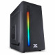 Gabinete Gamer Vinik Australis, Mid Tower, Frontal com Fita LED RGB, Preto - 32374 Gabinete Gamer Vinik Australis, Mid Tower, Frontal com Fita LED RGB, Preto - 32374