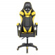 Cadeira Gamer PCTOP Strike 1005, Com Altura Ajustável, Reclinável, Preto e Amarelo - Strike 1005 Cadeira Gamer PCTOP Strike 1005, Com Altura Ajustável, Reclinável, Preto e Amarelo - Strike 1005