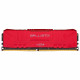 Memória Crucial Ballistix, 8GB, 3200MHz, DDR4, CL16, Vermelha - BL8G32C16U4R Memória Crucial Ballistix, 8GB, 3200MHz, DDR4, CL16, Vermelha - BL8G32C16U4R
