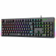 Teclado Mecanico Gamer T-Dagger Bermuda RGB, Switch Outemu MK.2 DIY Blue, Anti-Ghosting, ABNT2, Preto - T-TGK312-BL RGB Teclado Mecanico Gamer T-Dagger Bermuda RGB, Switch Outemu MK.2 DIY Blue, Anti-Ghosting, ABNT2, Preto - T-TGK312-BL RGB