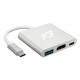 Adaptador USB-C para HDMI/USB-C/USB A, F3, Alumínio - JC-TYC-HM31
