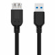 Cabo Extensor USB 3.0 A Macho x USB 3.0 A Fêmea, PlusCable, 3 metros - USBAF3030