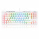 Teclado Mecânico Gamer Redragon Magic-Wand PRO RGB, RGB, Switch Azul, ABNT2, Branco - K587W-RGB-PRO (PT-BLUE) Teclado Mecânico Gamer Redragon Magic-Wand PRO RGB, RGB, Switch Azul, ABNT2, Branco - K587W-RGB-PRO (PT-BLUE)