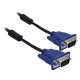 Cabo VGA 3 Metros Com Filtro X-CELL - XC-VGA3 Cabo VGA 3 Metros Com Filtro X-CELL - XC-VGA3