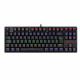 Teclado Mecânico Gamer Redragon Daksa, Rainbow, Switch Marrom, ABNT2 - K576R-1 (PT-BROWN) Teclado Mecânico Gamer Redragon Daksa, Rainbow, Switch Marrom, ABNT2 - K576R-1 (PT-BROWN)