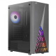 Gabinete Gamer Aerocool ATX Delta V1 RGB Mid Tower, Lateral em Vidro Temperado, Preto - 78109 Gabinete Gamer Aerocool ATX Delta V1 RGB Mid Tower, Lateral em Vidro Temperado, Preto - 78109