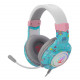 Headset Gamer Redragon Hylas Luluca, RGB, Branco - L260RGB