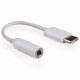 Adaptador Conversor USB-C 3.1 Para P2 3,5mm, Converte Saida Tipo C Para Fone De Ouvido 3,5 Mm - AD0276