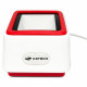 Leitor de Código de Barras De Mesa C3Tech LB-D100WH, 1D/2D, 300 SCANS/SEG, Sensor CMOS, USB, Branco - LB-D100WH Leitor de Código de Barras De Mesa C3Tech LB-D100WH, 1D/2D, 300 SCANS/SEG, Sensor CMOS, USB, Branco - LB-D100WH
