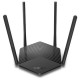 Roteador Mercusys MR60X, Wireless Dual Band, 6 AX1500, 4 Antenas, Gigabit, Preto - MR60X