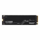 SSD Kingston KC3000, 1TB, M.2 2280 PCIe, NVMe, Leitura: 7000MB/s e Gravação: 6000MB/s, Preto - SKC3000S/1024G