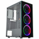 Gabinete Gamer K-Mex Divinus Multicolor, CG-AL10, Lateral em Vidro, 3 Fans, Preto - CGAL10RH001CB0X