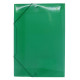 Pasta Plástica OFICIO Polibras, UND, Com Aba Elastico fina, Verde Solft, 335MM X 235MM - 160208