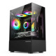 Gabinete Gamer Bluecase Nuker, mATX, Lateral Vidro, USB 3.0, Sem Fan, Sem Fonte, Preto - BG-053 Gabinete Gamer Bluecase Nuker, mATX, Lateral Vidro, USB 3.0, Sem Fan, Sem Fonte, Preto - BG-053