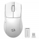 Mouse Gamer Redragon King Pro Lunar White, Wireless, Sem Fio, Bluetooth, 26000DPI, 7 Botões, Branco - M916W-PRO-1K Mouse Gamer Redragon King Pro Lunar White, Wireless, Sem Fio, Bluetooth, 26000DPI, 7 Botões, Branco - M916W-PRO-1K