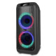 Caixa de Som Amplificada Goldentec TWS GT Evoke 1001, 1000W Rms, Bluetooth, USB, Cartão SD, Rádio FM, Preto - 68240 Caixa de Som Amplificada Goldentec TWS GT Evoke 1001, 1000W Rms, Bluetooth, USB, Cartão SD, Rádio FM, Preto - 68240