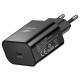 Carregador de Tomada Universal C3Tech, Com USB AC/USB, 20W, Preto - UC-P100BK