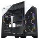 Gabinete Gamer Fortrek Clarity, Mid Tower, Vidro Temperado, MATX, Preto, Sem Fonte, Sem Fans, Preto - 83456 Gabinete Gamer Fortrek Clarity, Mid Tower, Vidro Temperado, MATX, Preto, Sem Fonte, Sem Fans, Preto - 83456