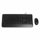 Kit Teclado e Mouse C3Tech, USB ABNT2, 4 Botões, 2000DPI, Preto - KT-200BK Kit Teclado e Mouse C3Tech, USB ABNT2, 4 Botões, 2000DPI, Preto - KT-200BK