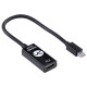 Cabo Conversor Mini Displayport 1.2V Macho Para HDMI Femea 20cm, Vinik, 4K, Preto - MDPHDMI-A20 Cabo Conversor Mini Displayport 1.2V Macho Para HDMI Femea 20cm, Vinik, 4K, Preto - MDPHDMI-A20