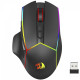 Mouse Gamer Redragon Axe Pro, RGB, Wireless, Bluetooth, 8000 DPI, 8 Botões, Sensor PAW3104, Preto - M814RGB-PRO