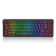 Teclado Mecânico Gamer Redragon Nova RGB, ABNT2, USB, Preto - K709-RGB (PT) Teclado Mecânico Gamer Redragon Nova RGB, ABNT2, USB, Preto - K709-RGB (PT)