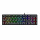 Teclado Gamer Redragon Netherbane, Rainbow, Membrana, ABNT2, Preto - K521-R PT Teclado Gamer Redragon Netherbane, Rainbow, Membrana, ABNT2, Preto - K521-R PT