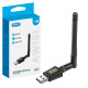 Adaptador de Rede Sem Fio 600mbps Com Antena, Knup, Dual Band, Preto, KP-AW161 Adaptador de Rede Sem Fio 600mbps Com Antena, Knup, Dual Band, Preto, KP-AW161