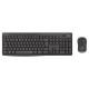 Kit Teclado e Mouse Sem Fio Logitech MK295, USB, ABNT2, Clique Silencioso, Pilhas Inclusas, Preto - 920-009793