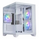 Gabinete Gamer Bluecase Soul Pro, mATX, Lateral Vidro, USB 3.0, 3x Fan, Sem Fonte, Branco - BG-052 Gabinete Gamer Bluecase Soul Pro, mATX, Lateral Vidro, USB 3.0, 3x Fan, Sem Fonte, Branco - BG-052