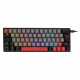 Teclado Mecânico Gamer New Hero Titan Mini 60%, Rainbow, Switch Blue, ABNT, USB, Cinza e Preto - NH-KTTM-BG-02 Teclado Mecânico Gamer New Hero Titan Mini 60%, Rainbow, Switch Blue, ABNT, USB, Cinza e Preto - NH-KTTM-BG-02