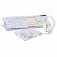 Kit Gamer GT Gamer, Combo 4 em 1, Teclado + Mouse + Headset + Mousepad, LED, RGB, Branco - 72052 Kit Gamer GT Gamer, Combo 4 em 1, Teclado + Mouse + Headset + Mousepad, LED, RGB, Branco - 72052