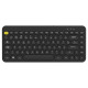 Teclado Bluetooth Sem Fio Bright, USB Nano 2,4GHz, Preto - TB001