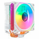 Cooler para Processador K-Mex AC05, Gaming Master, Intel e AMD, LED Multicolor, Branco - AC05004500TXBOX