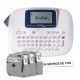 Rotulador Eletrônico Etiquetadora Portátil Brother, Com 3 Fitas, Branco - PT-M95WTBP