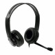 Fone Com Microfone Headset C3Tech, P2 3.5MM, Com Adaptador USB, Preto - PH-120BK