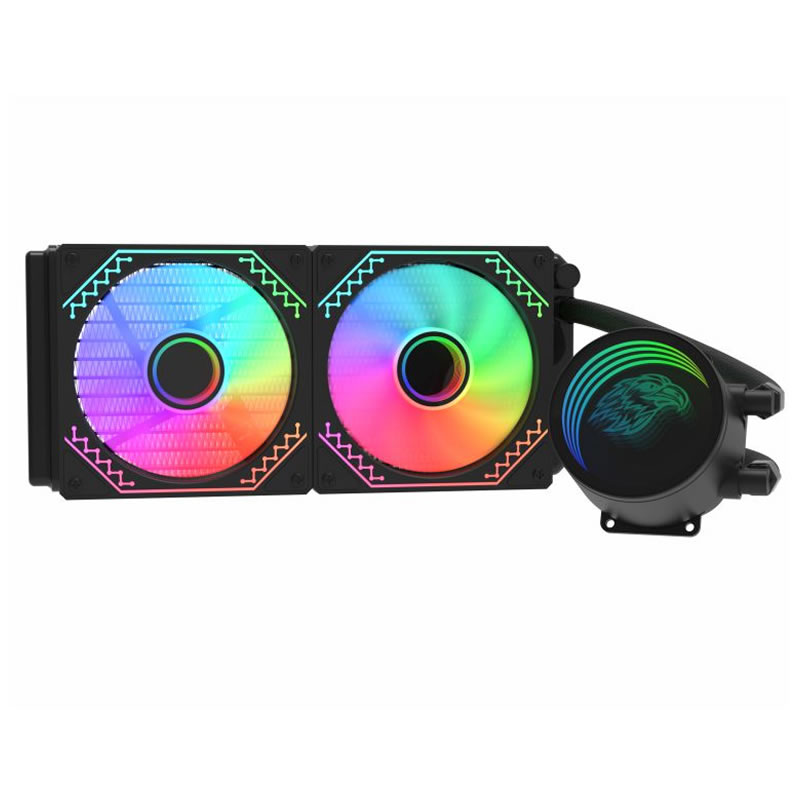 Water Cooler K-Mex WAC7, 240mm, Intel/AMD, Iluminação LED