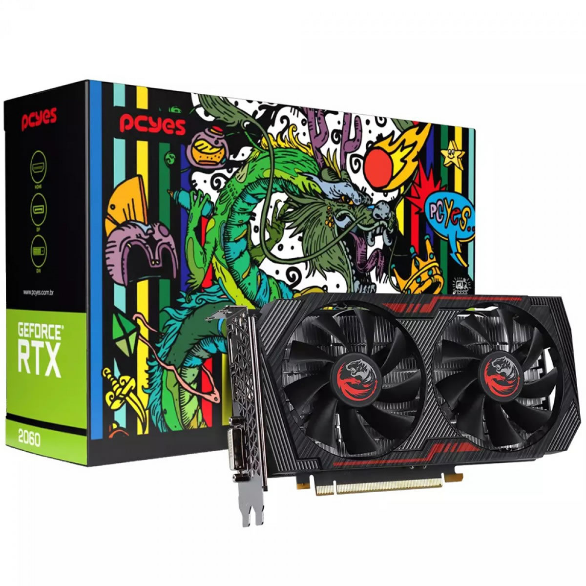 Pcyes Nvidia Pcyes Rtx 3070 GPU RTX 3070 GAMING PRO 8GB GDDR6 256