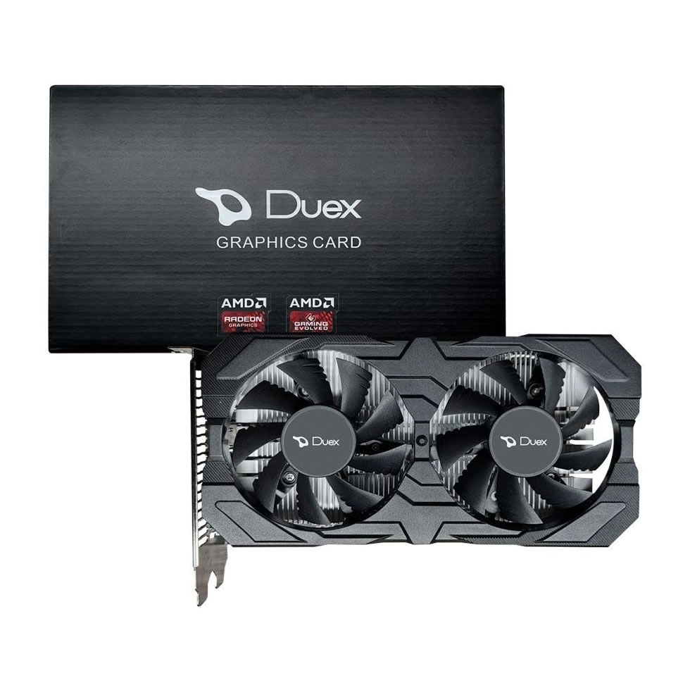 Placa De Vídeo Duex Rx 580, AMD Radeon 8GB, GDDR5, 256Bit, Dual-fan ...